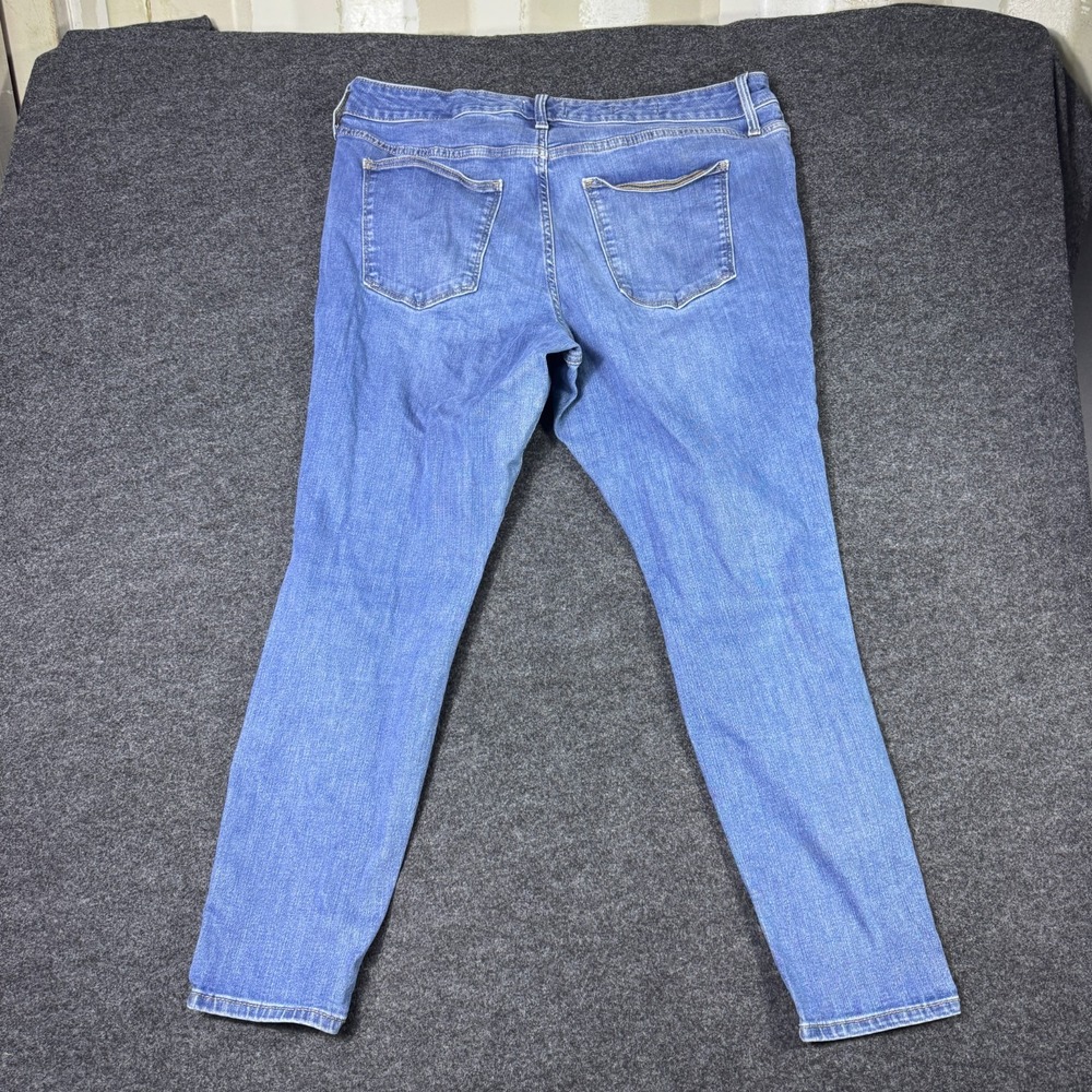 Universal Thread Jeans Womens 16x33 Blue Denim High Rise Distressed Skinny Leg
